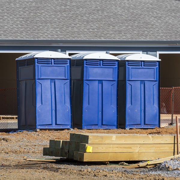 how do you ensure the porta potties are secure and safe from vandalism during an event in Bloomburg